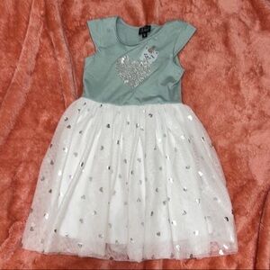 Pink violet girls dress